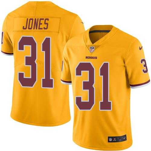 Nike Men & Women & Youth Redskins 31 Matt Jones Gold Color Rush Limited Jersey,We sell and wholesale Nike Men & Women & Youth Redskins 31 Matt Jones Gold Color Rush Limited Jersey on line form chian!